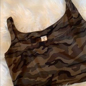Camo Crop Tank